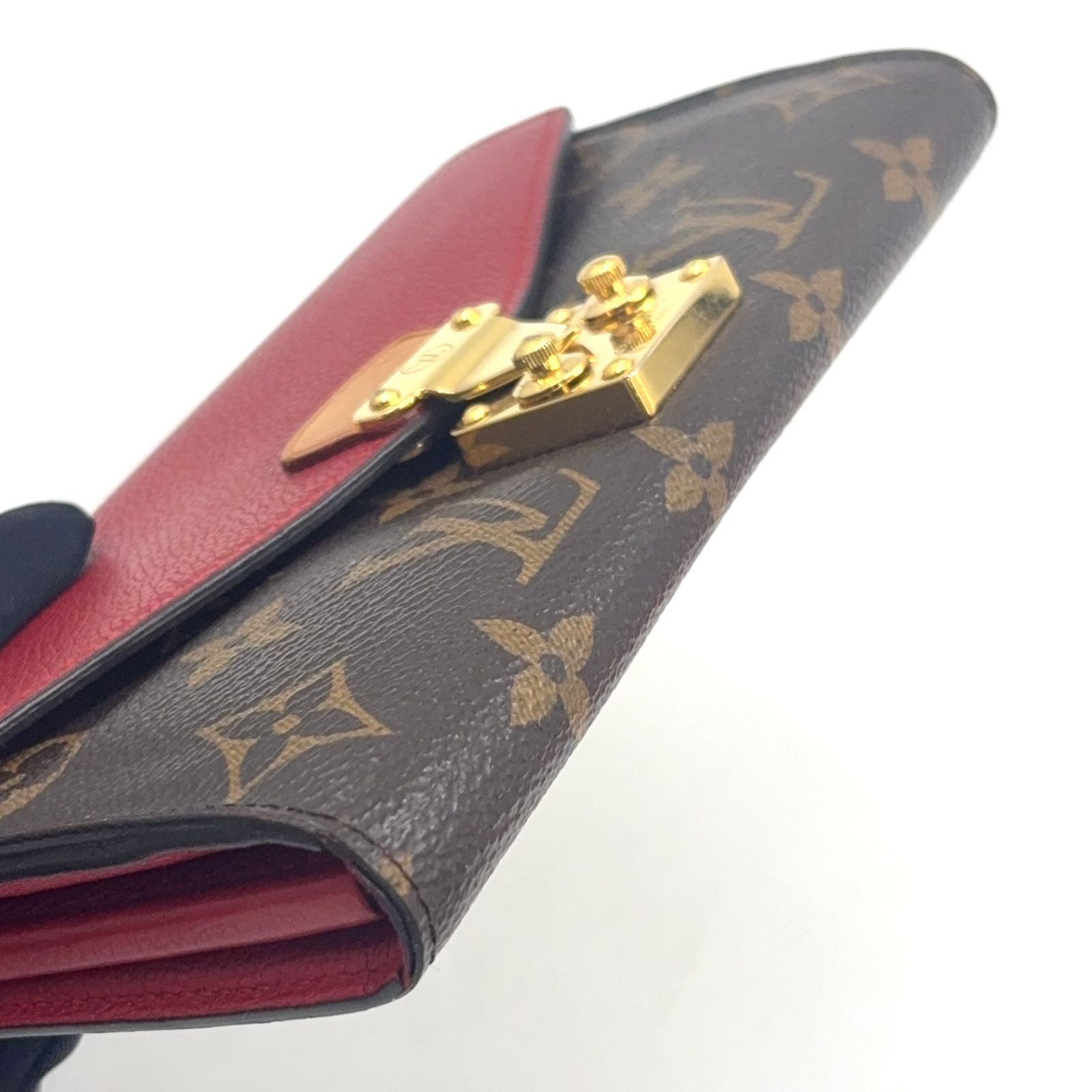 新着】LOUIS VUITTON ポルトフォイユ パラス モノグラム モノグラム