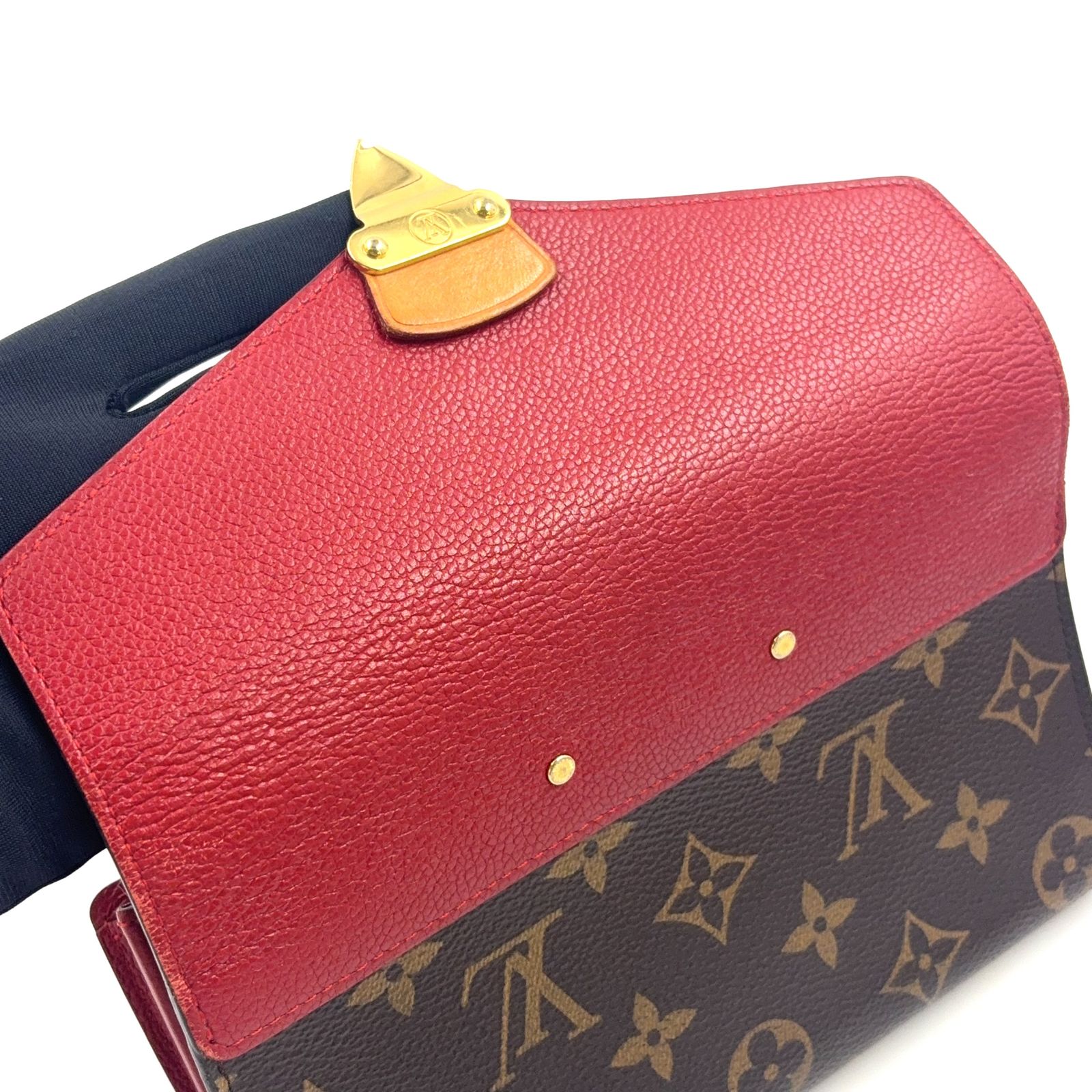 新着】LOUIS VUITTON ポルトフォイユ パラス モノグラム モノグラム