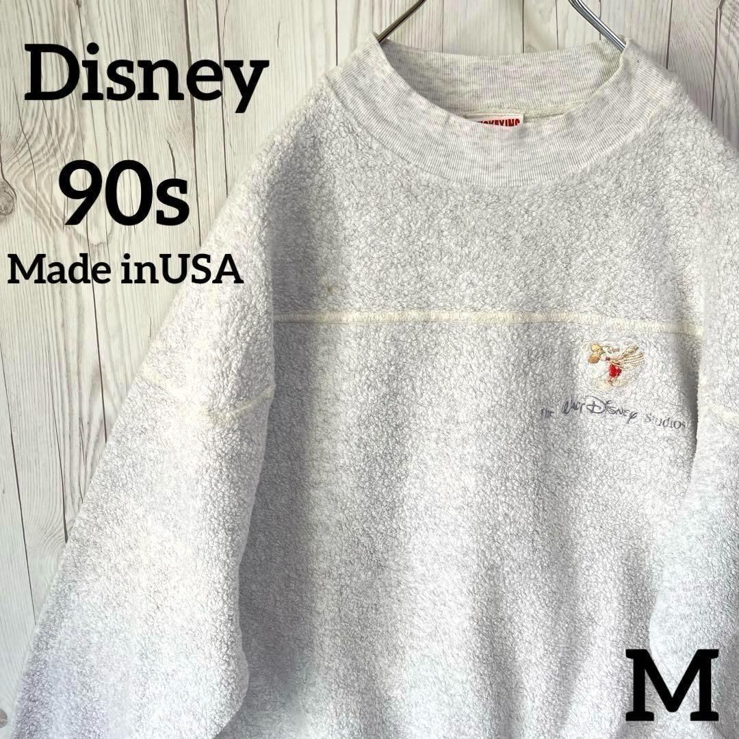 90年USA製 DISNEY ディズニー ミッキーマウス スウェットトレナー