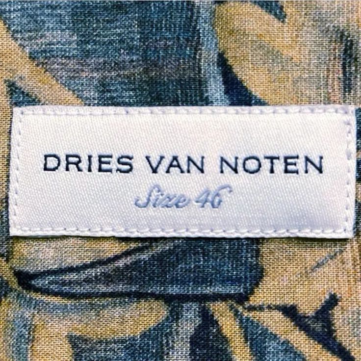 DRIES VAN NOTEN ドリス ヴァン ノッテン オープンカラー 開襟 半袖