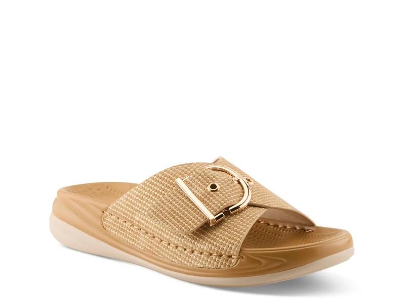 フレクサス レディース シューズ サンダル FlexusBrewer Sandal Tan タン