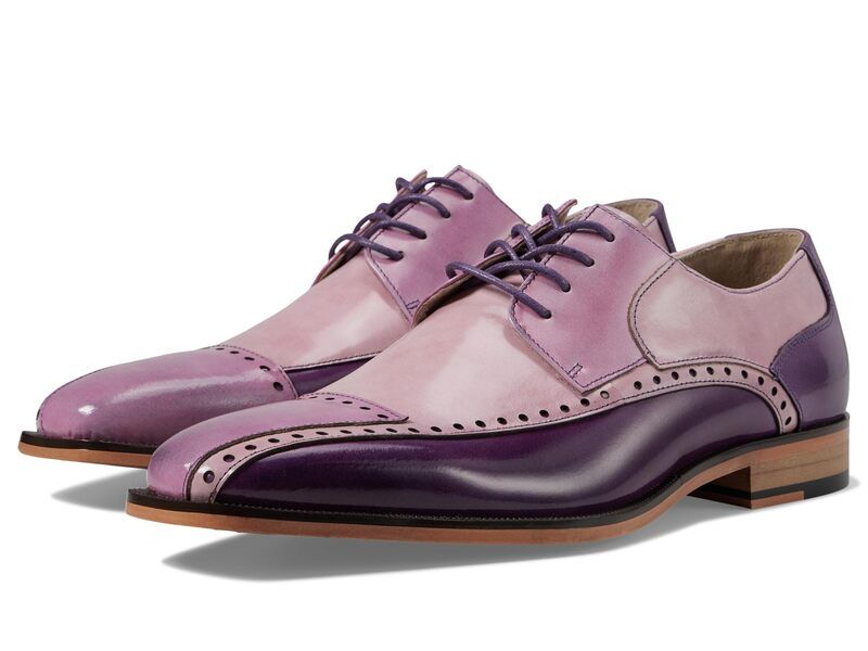 ステイシーアダムス メンズ シューズ オックスフォード キャップ Stacy Adams Plaza Cap Toe Oxford Purple Multi パープル