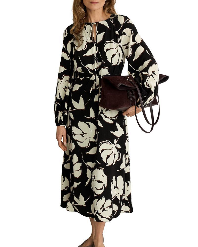 ホッブスロンドン レディース トップス ワンピース HOBBS LONDON Evelyn Dress Black Sand ブラック