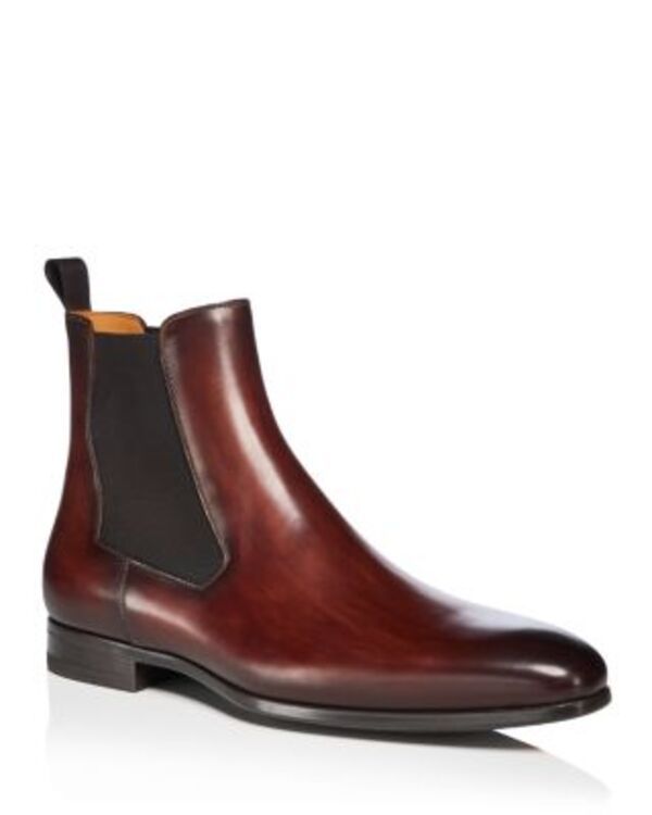 マグナーニ メンズ シューズ ブーツ・レインブーツ チェルシーブーツ チェルシー Magnanni Mens Monza Pull On Chelsea Boots Exclusive Midbrow