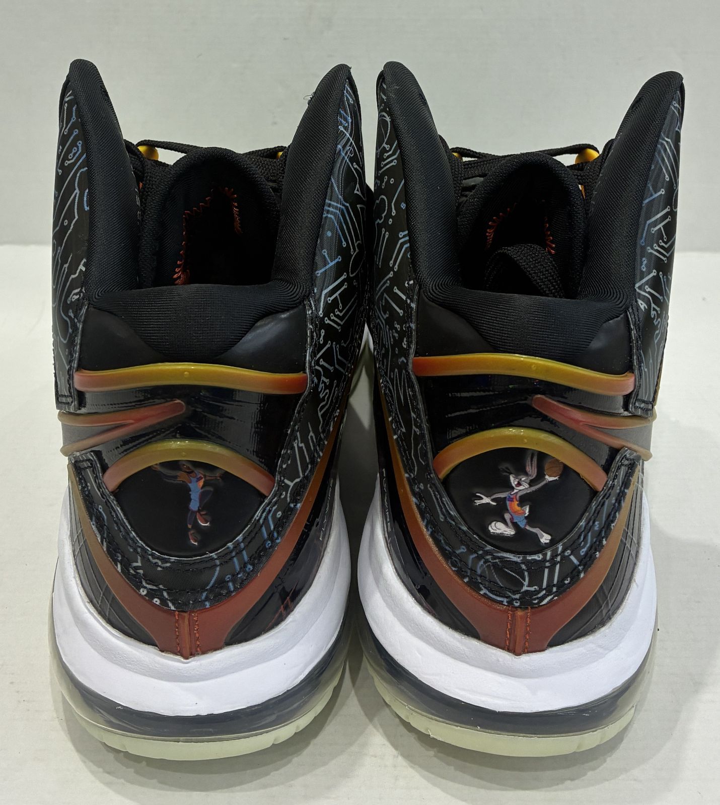 未使用 SPACE PLAYERS NIKE LEBRON 8 BLACK MULTI 27㎝ スペースプレイヤーズ ナイキ レブロン 【T1792-001】◆ 268