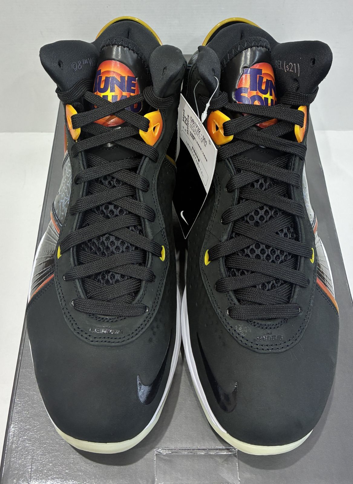 未使用 SPACE PLAYERS NIKE LEBRON 8 BLACK MULTI 27㎝ スペースプレイヤーズ ナイキ レブロン 【T1792-001】◆ 268