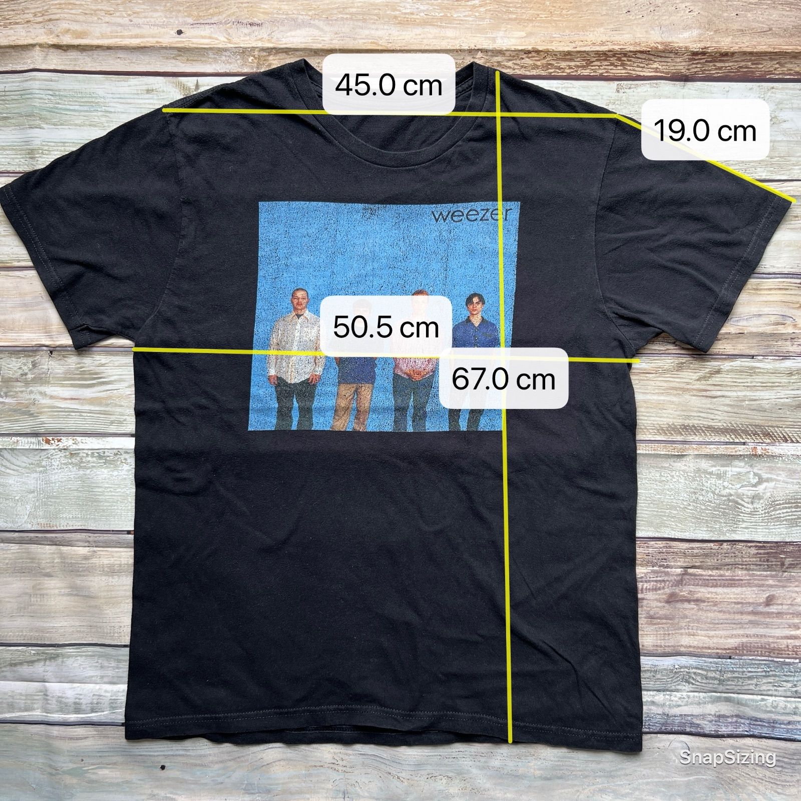 S*t様 WEEZER Tシャツ サイズM ウィーザー パワーポップ ヴィンテー 激