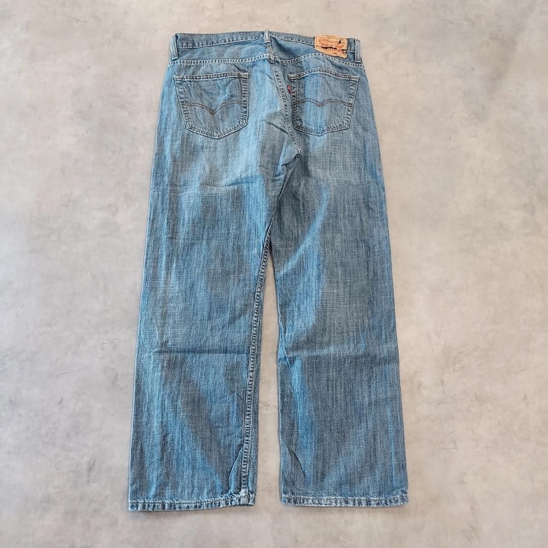 リーバイス569 Levis W34 ブルーデニム 青 古着 00s 20392 リーバイス569 Levis W34 ブルーデニム 青 古着 縦落ち 16751 - メルカリ