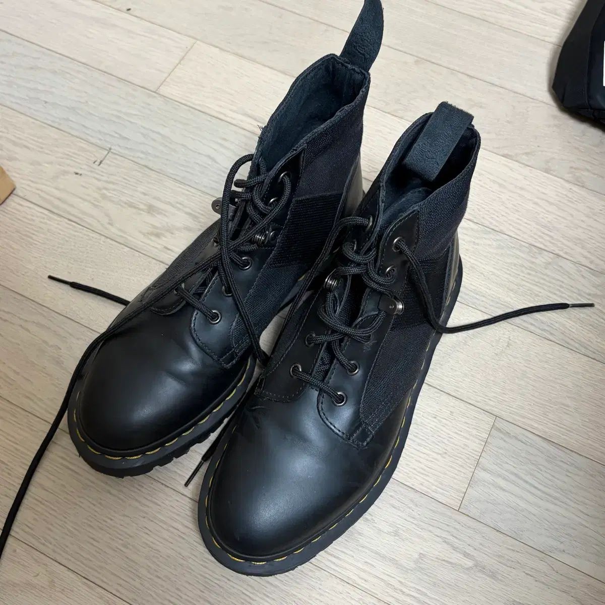 DR. MARTENS ドクターマーチン BEAM ブラック ウォーカーブーツ 260 7,130円