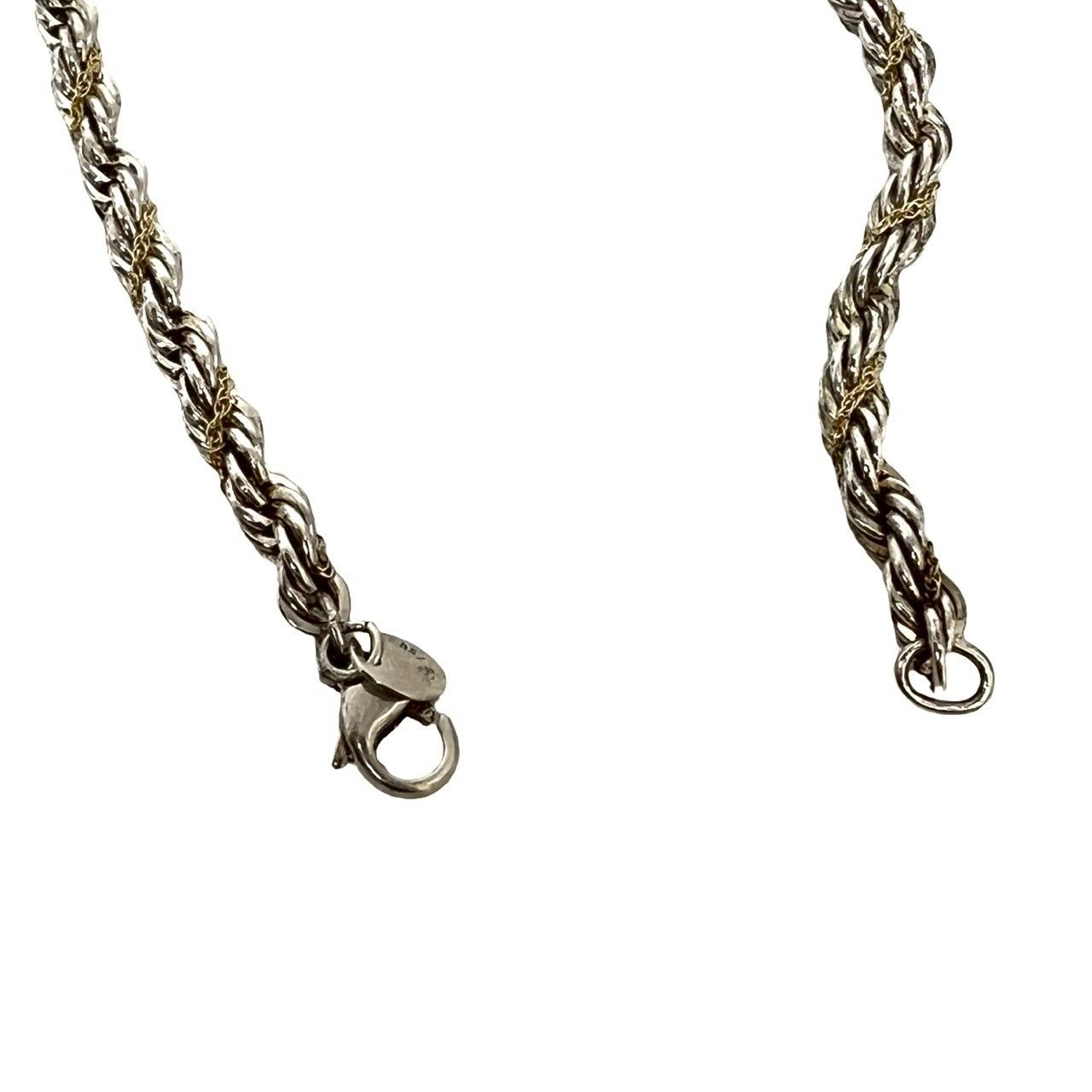 極 美品 TIFFANY&Co. ティファニー ツイストロープ ネックレス
