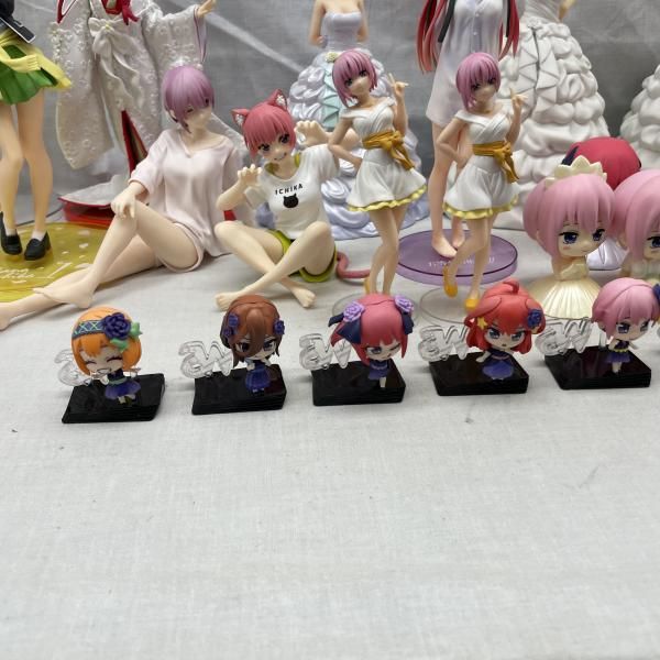 【まとめ売り12体】 五等分の花嫁 美少女フィギュア 箱無し ジムデート他 中古】五等分の花嫁 箱無しフィギュアまとめ売り[91] - メルカリ