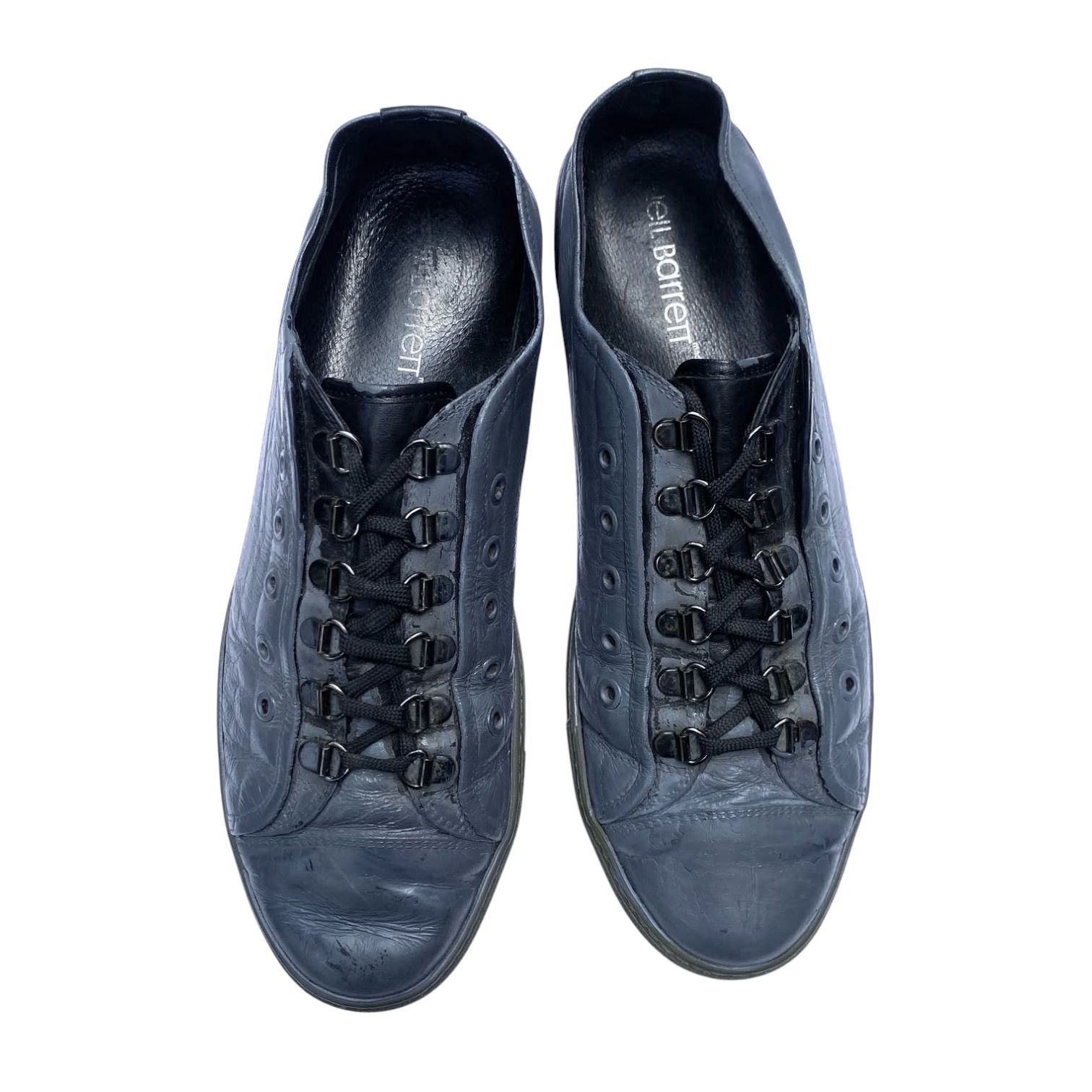 Neil Barrett Made in Italy Coding Leather Sneaker 43 (27.5〜28.0㎝程度)