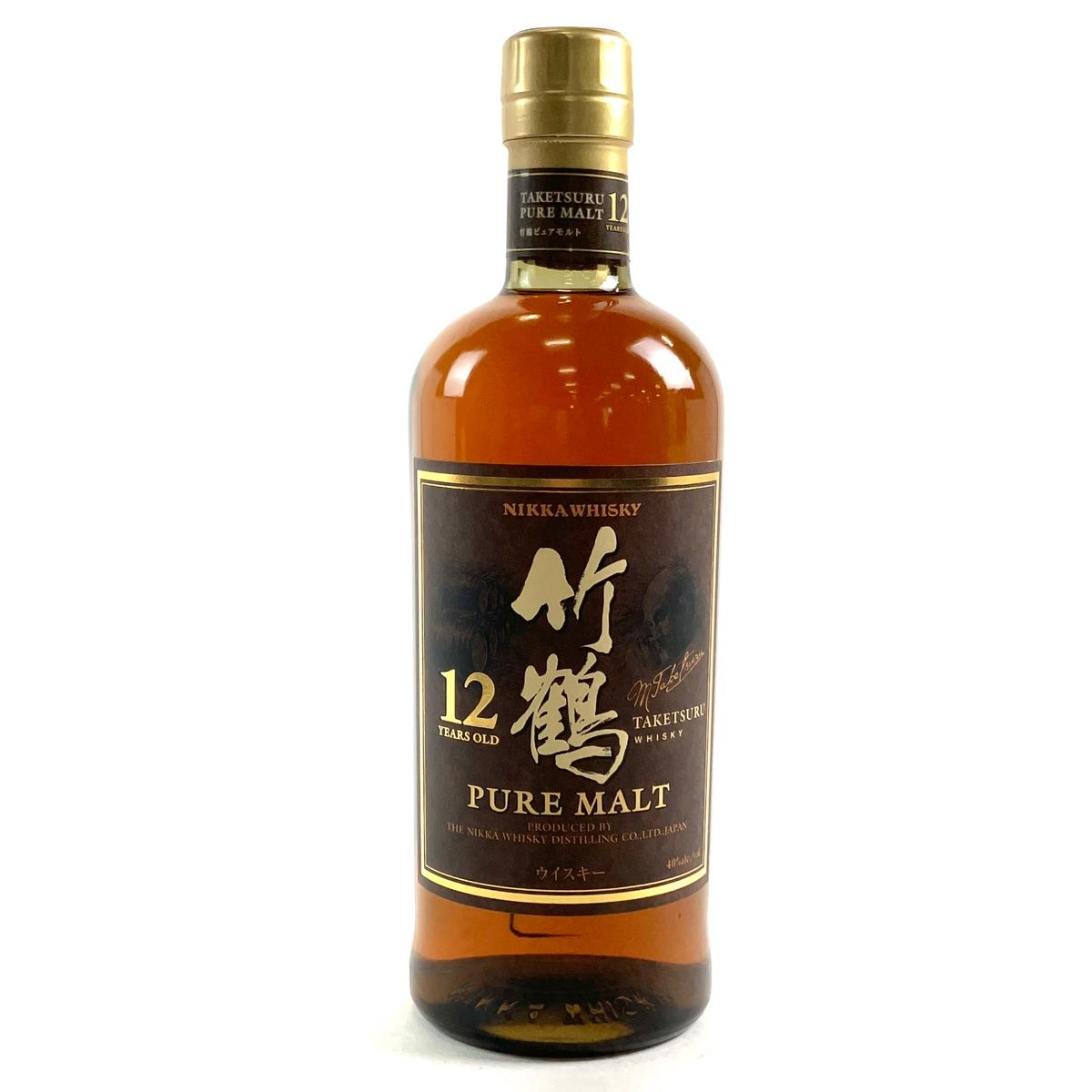 東京都内限定】竹鶴12年 ピュアモルト 丸瓶 700ml - メルカリ