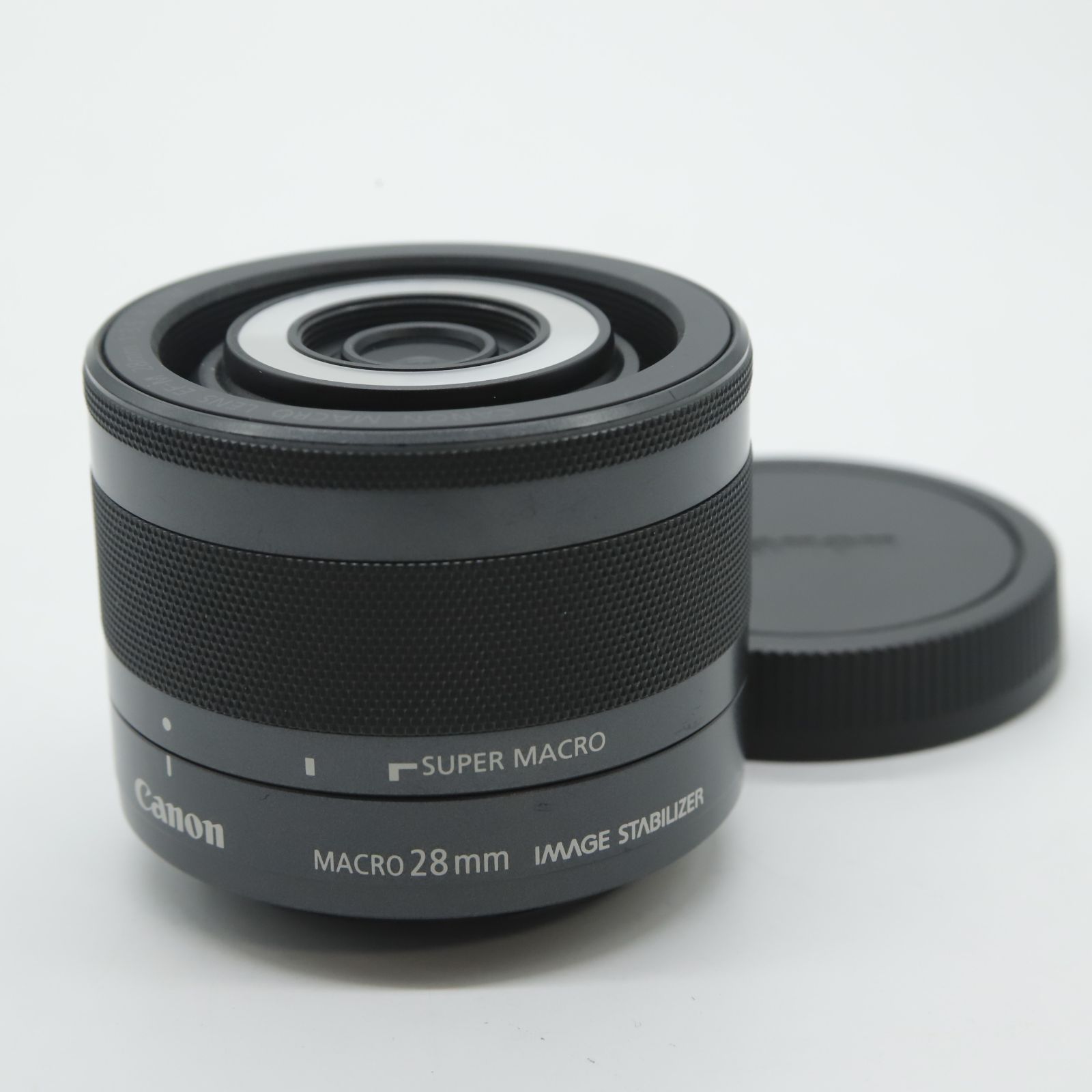 ■美品■ CANON Canon マクロレンズ EF-M28mm F3.5 IS STM ミラーレス一眼対応 EF-M28/F3.5 M IS STM