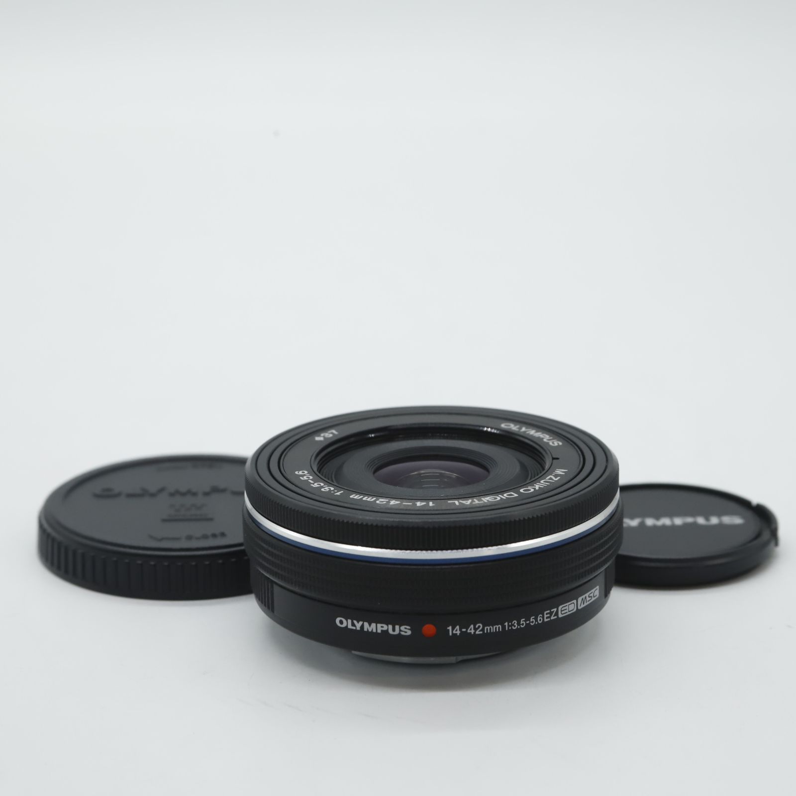 ■美品■ OLYMPUS OLYMPUS 電動式パンケーキズームレンズ M.ZUIKO DIGITAL ED 14-42mm F3.5-5.6 EZ BLK 12,000円
