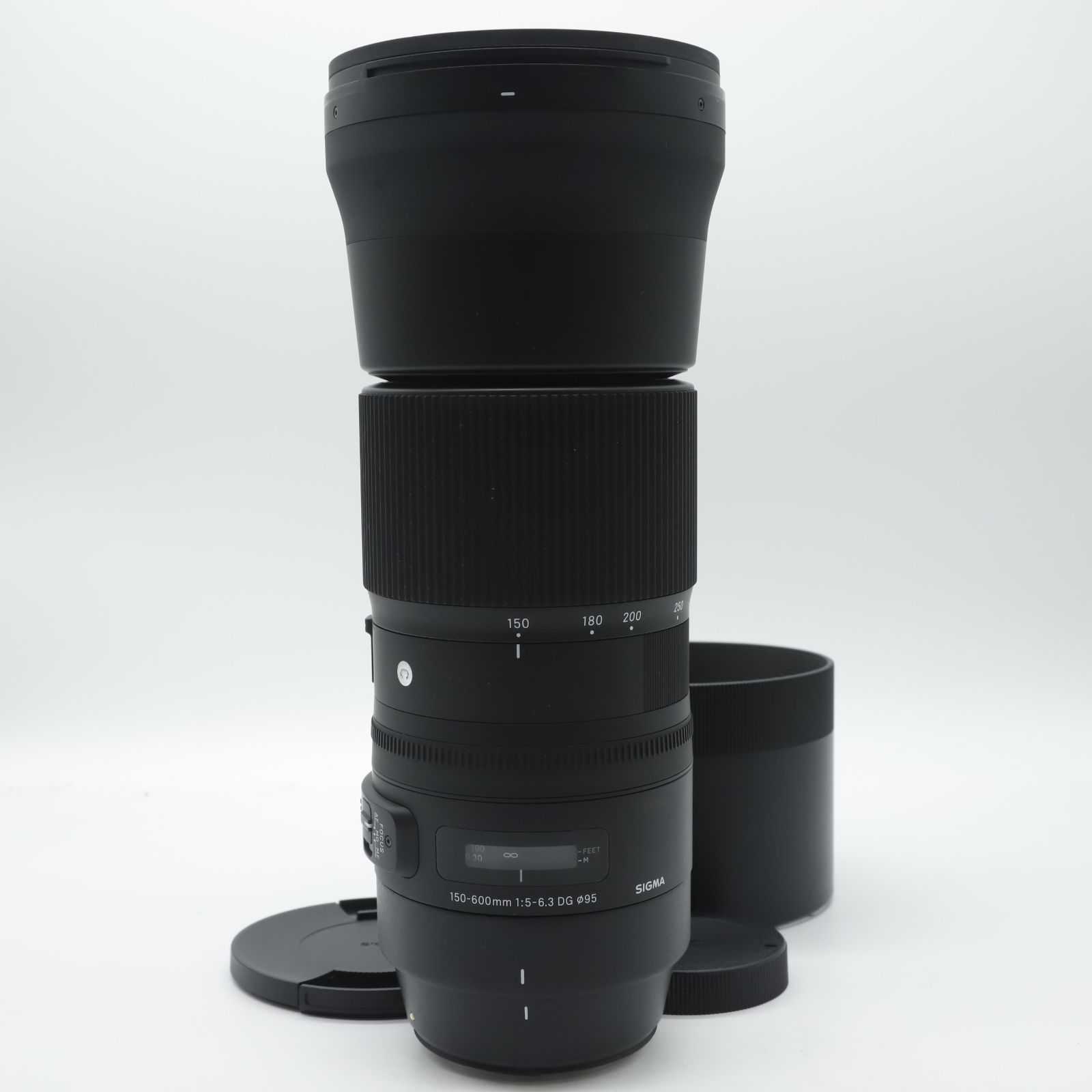 ■ほぼ新品■ SIGMA シグマ(Sigma) レンズ 150-600mm F5-6.3 DG OS HSM Canon キヤノン EFマウント ズーム 超望遠 フルサイズ 一眼レフ用 Contemporary 172,000円