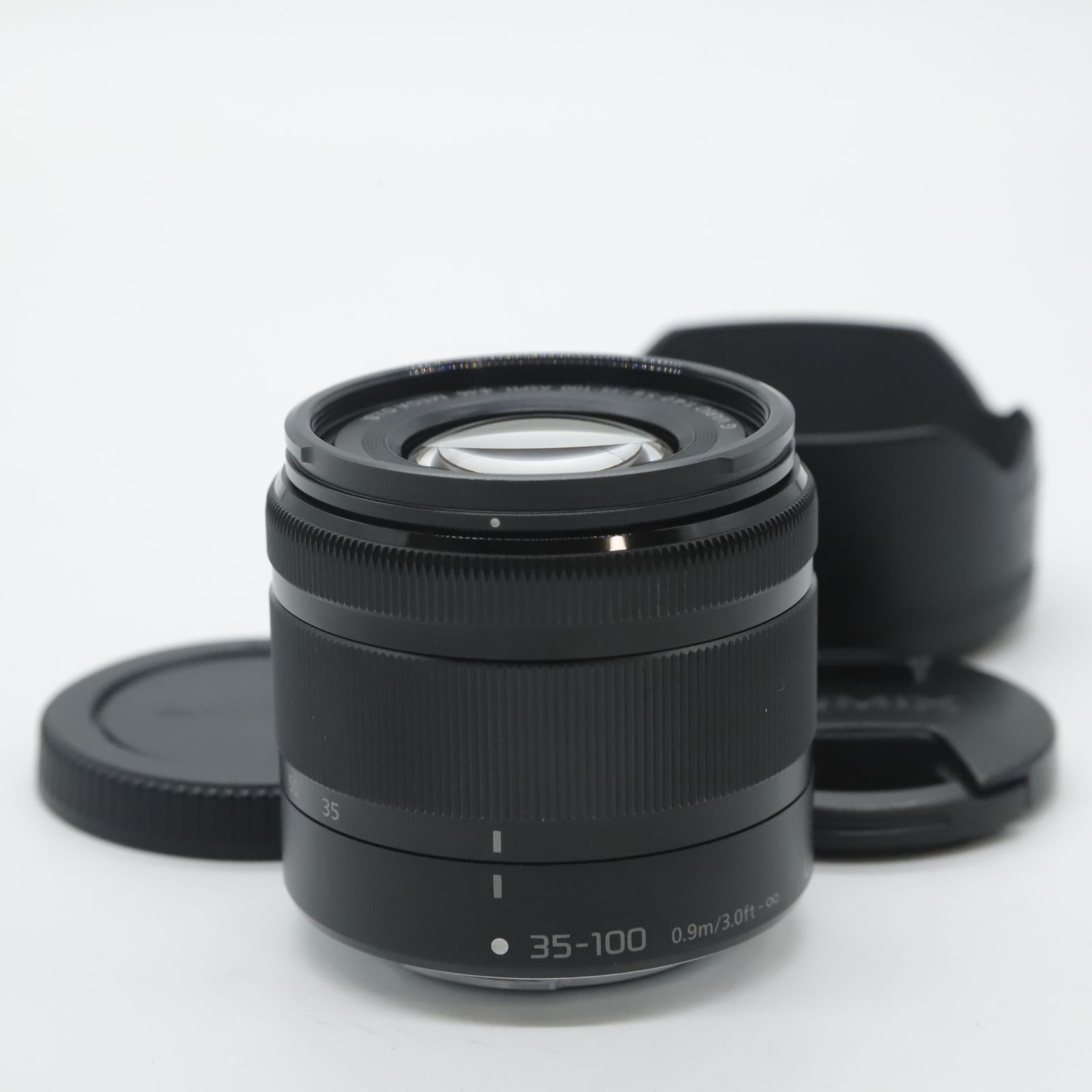■良品■ PANASONIC Panasonic 望遠ズームレンズ LUMIX G VARIO 35-100mm F4.0-5.6 マイクロフォーサーズ対応 H-FS35100-K ブラック 20,500円