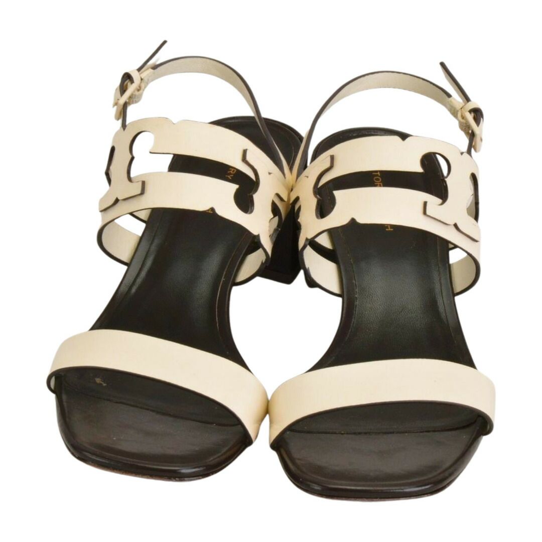 トリーバーチ TORY BURCH サンダル INES CAGE HEEL SANDAL 50MM アイボリー 8Mサイズ レディース F-LSHOE5176
