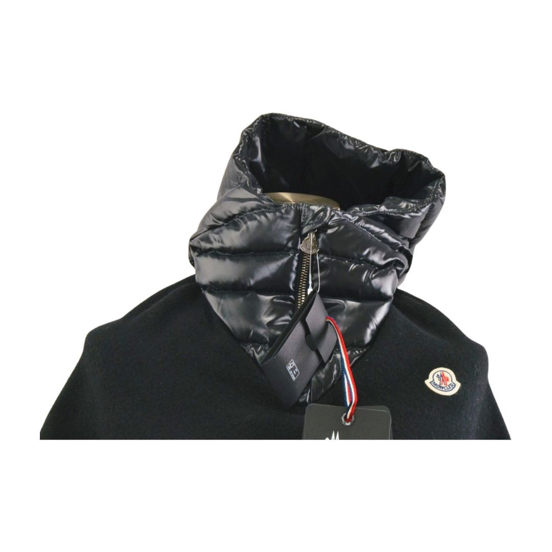 モンクレール MONCLER ポンチョ/ケープ ダウンジャケット ウール