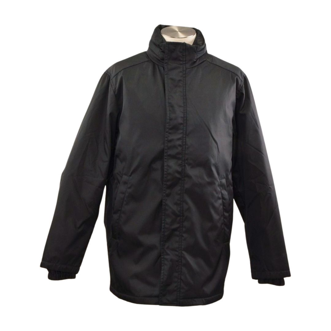 プラダ Prada ジャケット/コート リサイクルナイロン 44サイズ ブラック ルーマニア製 メンズ F-YA1229