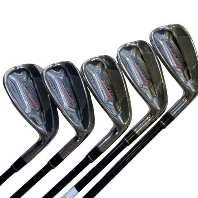 【中古】 ゴルフパートナー NEXGEN(2019) 5S アイアンセット IR NEXGEN E.I.F(BK) JI-895-8 (フレックスその他) メンズ 男性用 右利き 右用 Cランク ゴルフクラブ