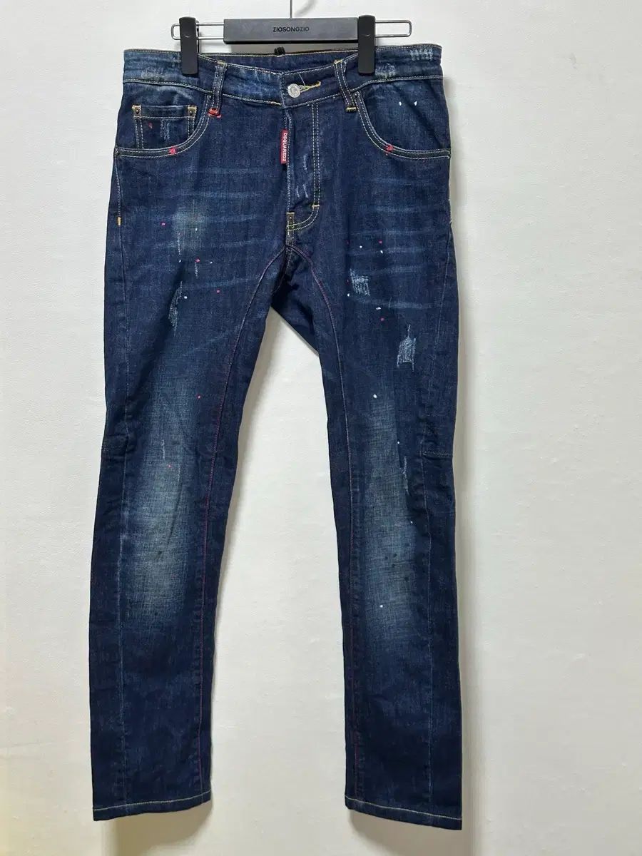 DSQUARED2 メンズ ペインティング デニム 46サイズ 7,863円