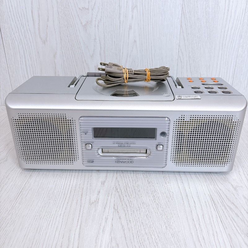 ジャンク 通電確認のみ KENWOOD MDX-G1 MD CD ラジカセ - メルカリ