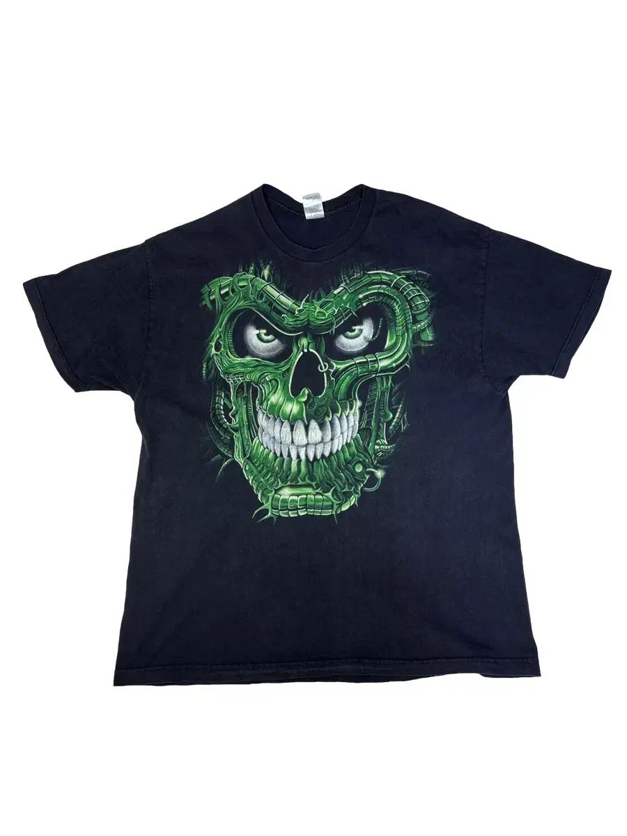ヴィンテージ 00s スカル ターミネーター SKULL TERMINATOR Tシャツ 2XL