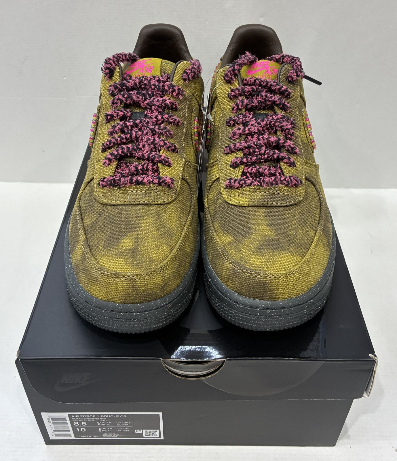 未使用 Nike Air Force 1 Low QS Boucle 26.5㎝ IO4474-300 ナイキ エアフォース ブークレ スニーカー 【S0519-001】〇 268