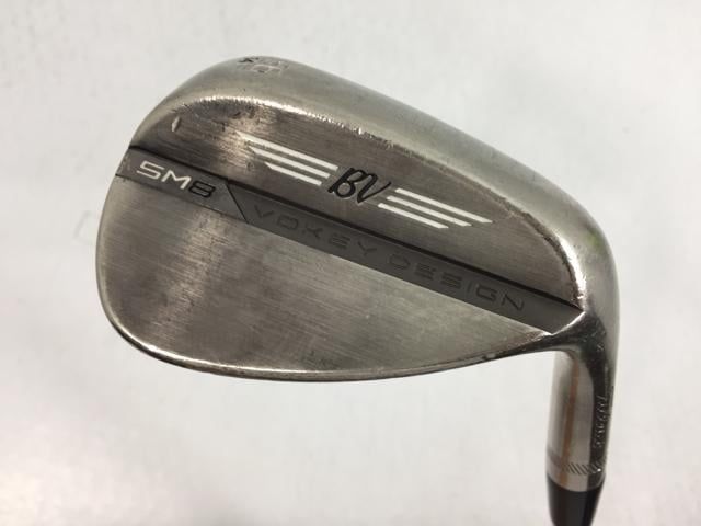 返品OK 【中古ゴルフクラブ】タイトリスト ボーケイ ウェッジ スピンミルド SM8 (ブラッシュドスチール)56.14F(日本仕様) D/G SW