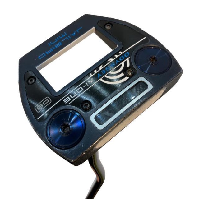 【中古】 オデッセイ Ai-ONE JAILBIRD MINI DB 34インチ パター PT STROKE LAB 90 スチール (フレックスその他) メンズ 男性用 右利き 右用 Cランク ゴルフクラブ