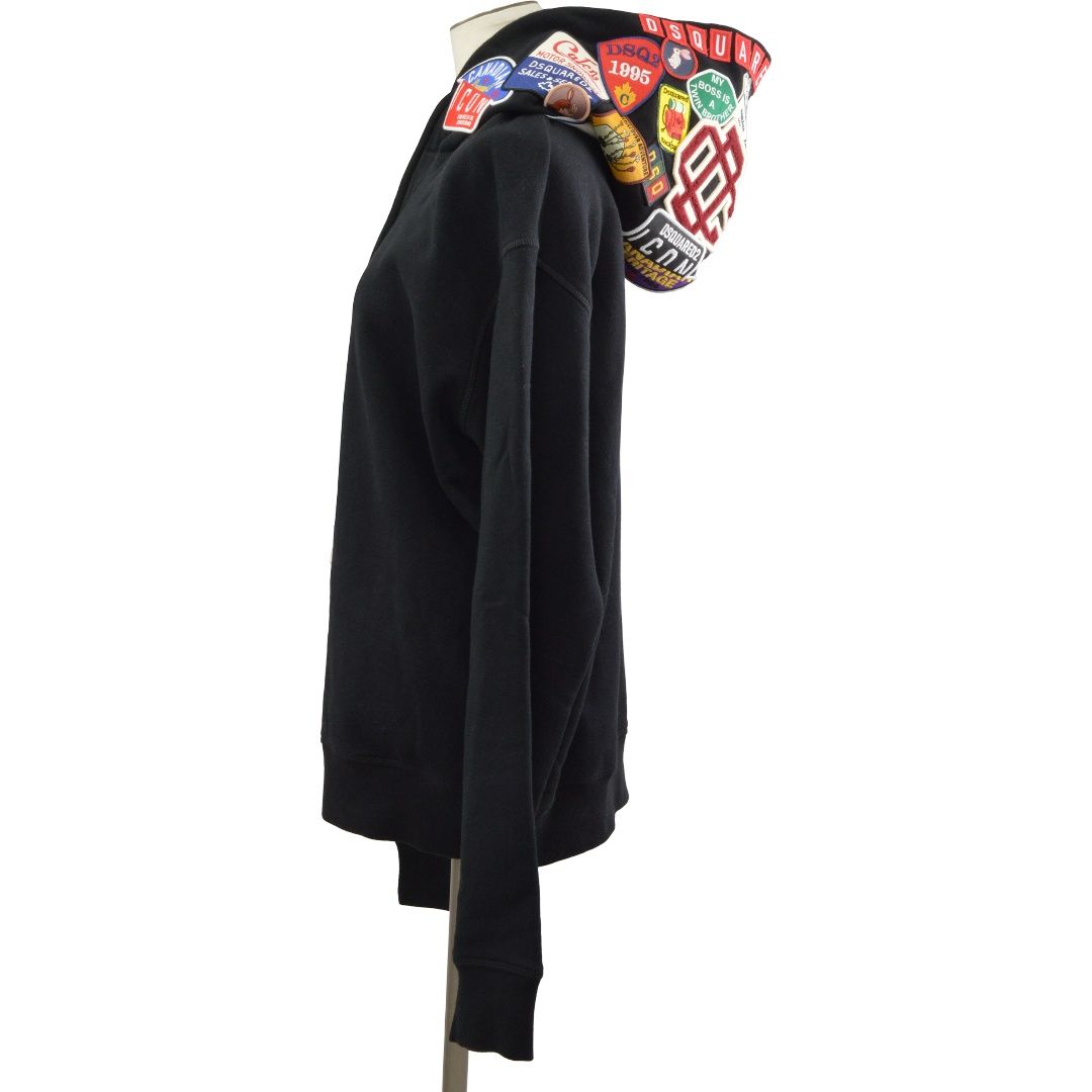 ディースクエアード DSQUARED2 スウェット パーカー ワッペン Mサイズ 