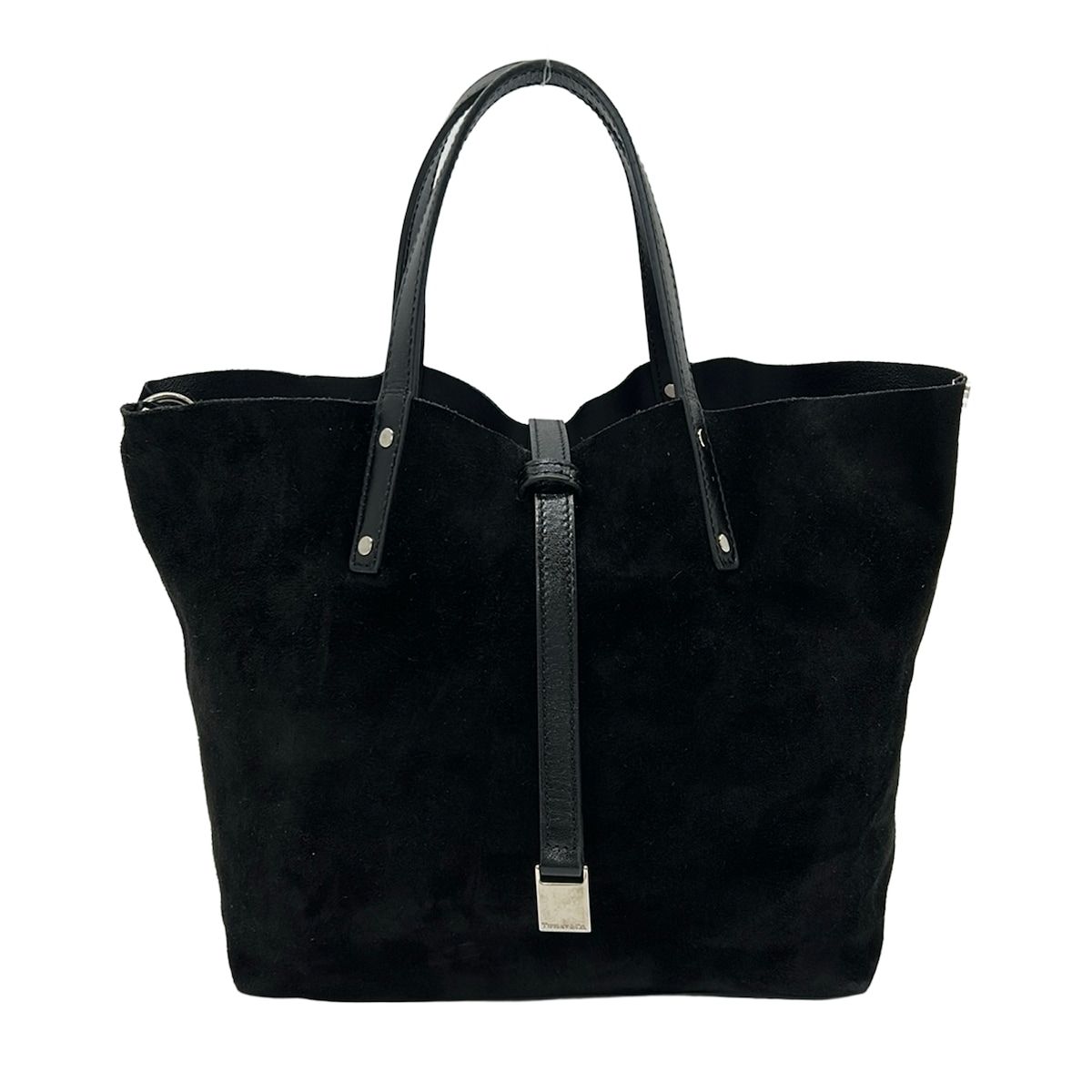 TIFFANY&Co.(ティファニー) トートバッグ - 黒 リバーシブル レザー 14,616円