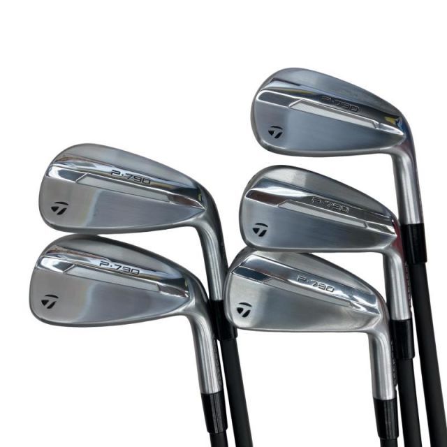 【中古】 テーラーメイド Taylor Made P・790(2025) 5S アイアンセット IR 純正特注シャフト (フレックスR) メンズ 男性用 右利き 右用 Aランク ゴルフクラブ