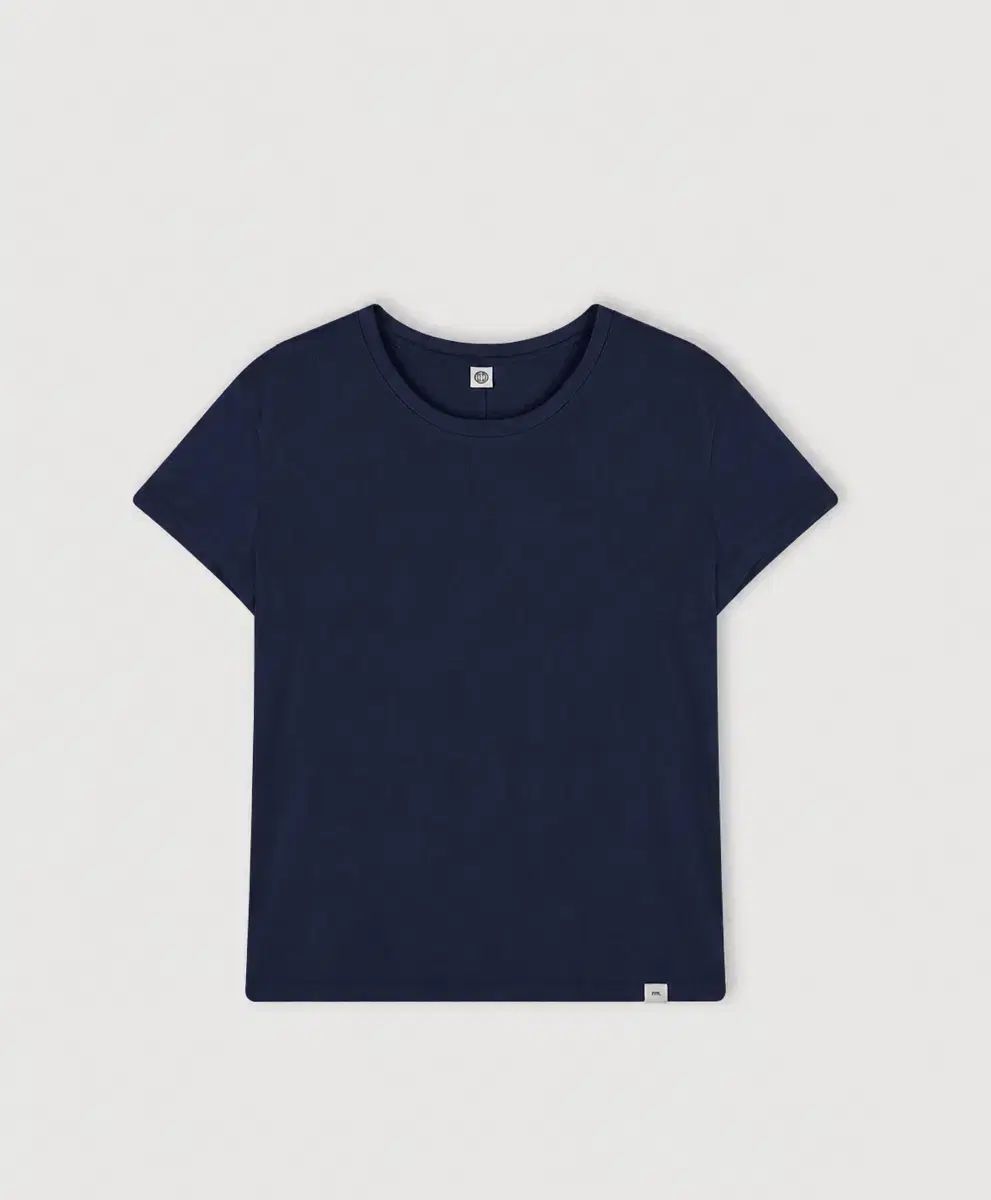 ETHOS エートス ベーシック LINE Tシャツ ネイビー