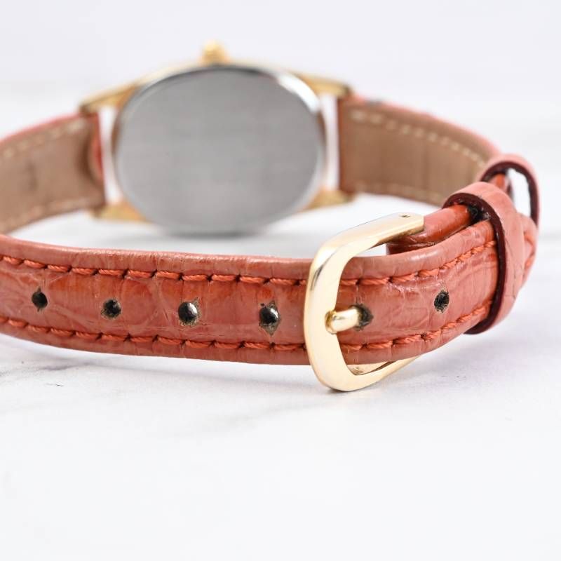 CITIZEN シチズン REGUNO レグノ ソーラー腕時計 レディース オーバルケース ゴールド×レザーベルト きれいめ 上質 大人カジュアル 動作確認済み