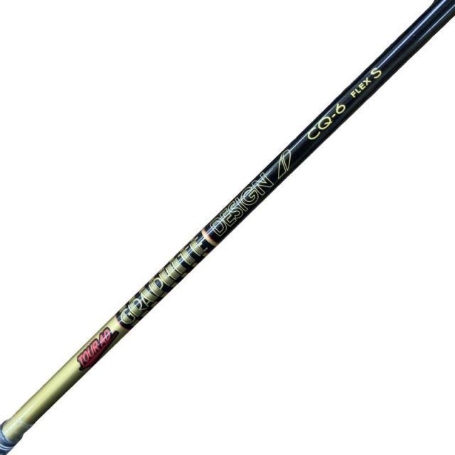 【中古】 コブラスリーブ付き(DARKSPEED系) グラファイトデザインドライバー用 シャフト Tour AD CQ-6 (フレックスS)Nランク ゴルフクラブ