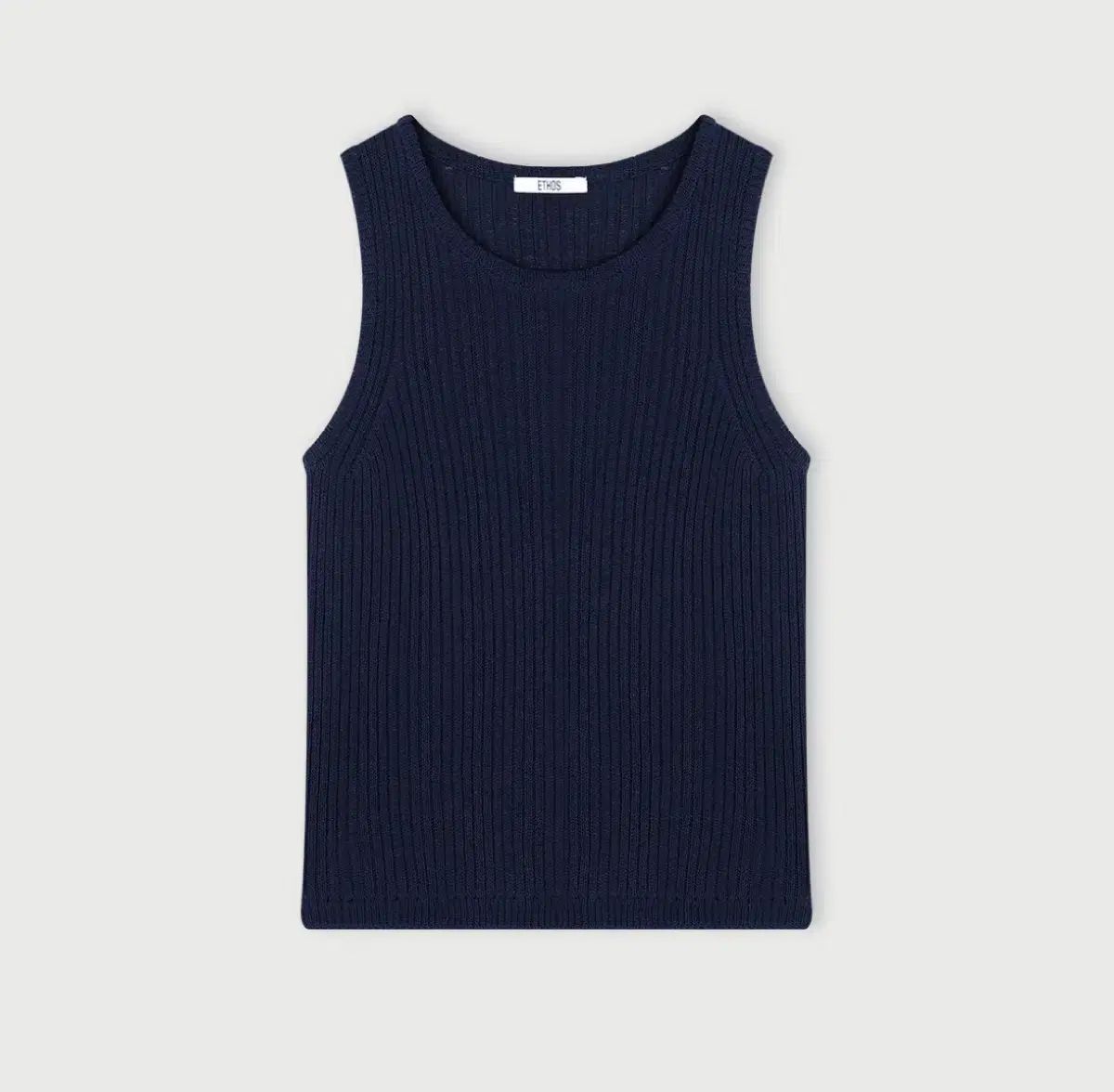 ETHOS キャリー ニット スリーブレス ネイビー 11,458円