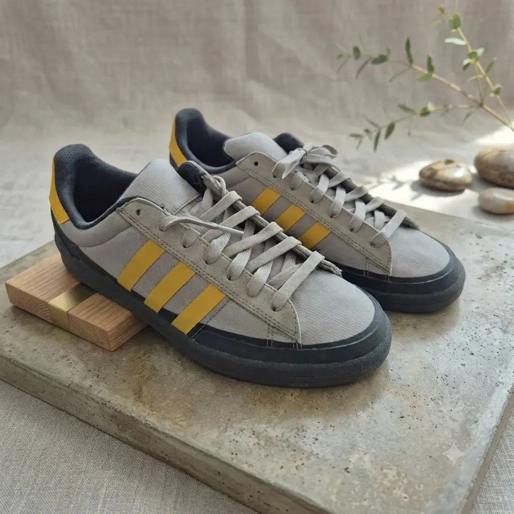 タグのみない新品 adidas x Pop Trading Company キャンパス スニーカー