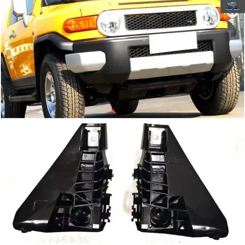トヨタ FJクルーザー 2007-2014 用 スペアパーツ フロント左右バンパーブラケット プラスチック 52116-35110 52115-35120 1ペア