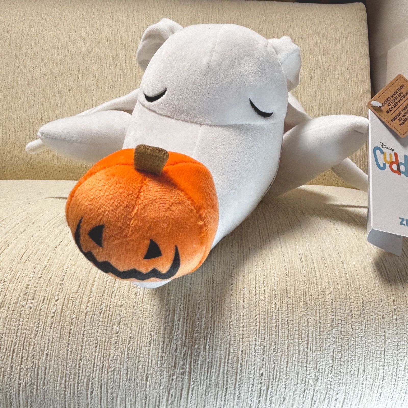 新品【ゼロ】ナイトメアビフォアクリスマス 70cm 抱き枕 ぬいぐるみ