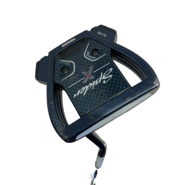 【中古】 テーラーメイド Spider X BLUE/WHITE シングルベンド 34インチ パター PT スチール(ブラック) (フレックスその他) メンズ 男性用 右利き 右用 Cランク ゴルフクラブ
