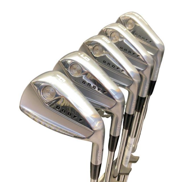 【中古】 ダイワ(グローブライド) ONOFF FORGED(2024) KURO 5S アイアンセット IR NS PRO MODUS3 TOUR115 (フレックスS) メンズ 男性用 右利き 右用 Cランク ゴルフクラブ