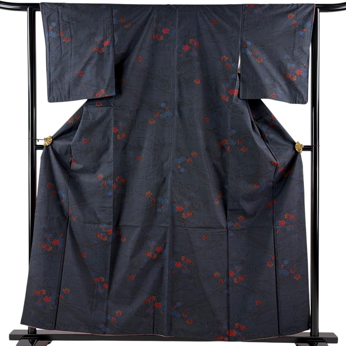 大島紬 美品 逸品 身丈169cm 裄丈68cm 正絹 【】 美品】紬 身丈157.5cm