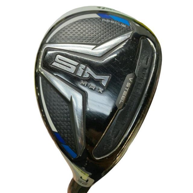 【中古】 テーラーメイド SIM MAX U4 ユーティリティ UT TENSEI BLUE TM60(UT) (フレックスS) メンズ 男性用 右利き 右用 Cランク ゴルフクラブ