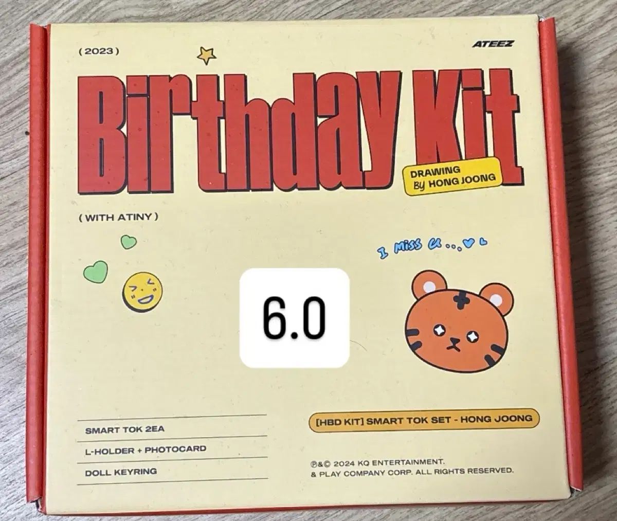 ATEEZ（エイティーズ・アチズ）ホンジュン(HONGJOONG) 2023 誕生日キット KIT ホイ 7,892円