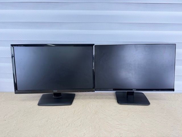 23インチ液晶モニター2点セット【中古】動作保証 iiyama - メルカリ