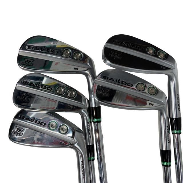 【中古】 BALDO TT FORGED TOUR AIR IRON TA SATIN 6S アイアンセット IR 純正特注シャフト (フレックスS) メンズ 男性用 右利き 右用 Bランク ゴルフクラブ
