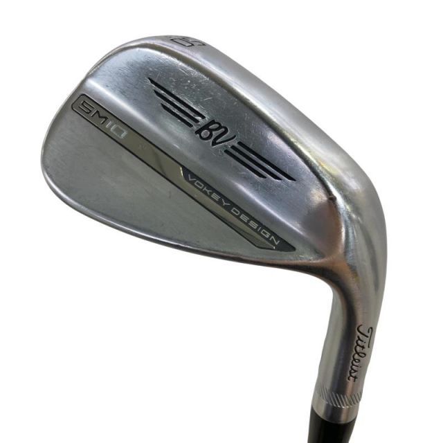 【中古】 タイトリスト VOKEY SPIN MILLED SM10 ツアークロム 50°/08°F ウェッジ WG Dynamic Gold (フレックスS) メンズ 男性用 右利き 右用 Cランク ゴルフクラブ