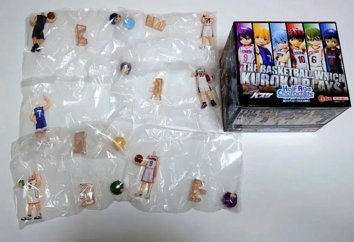 黒子のバスケット ハーフエイジ キャラクターフィギュア 6種セット 7,564円